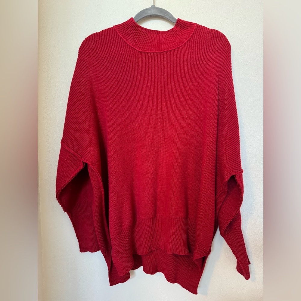 Zenana Outfitters Bold Red Women's Sweater